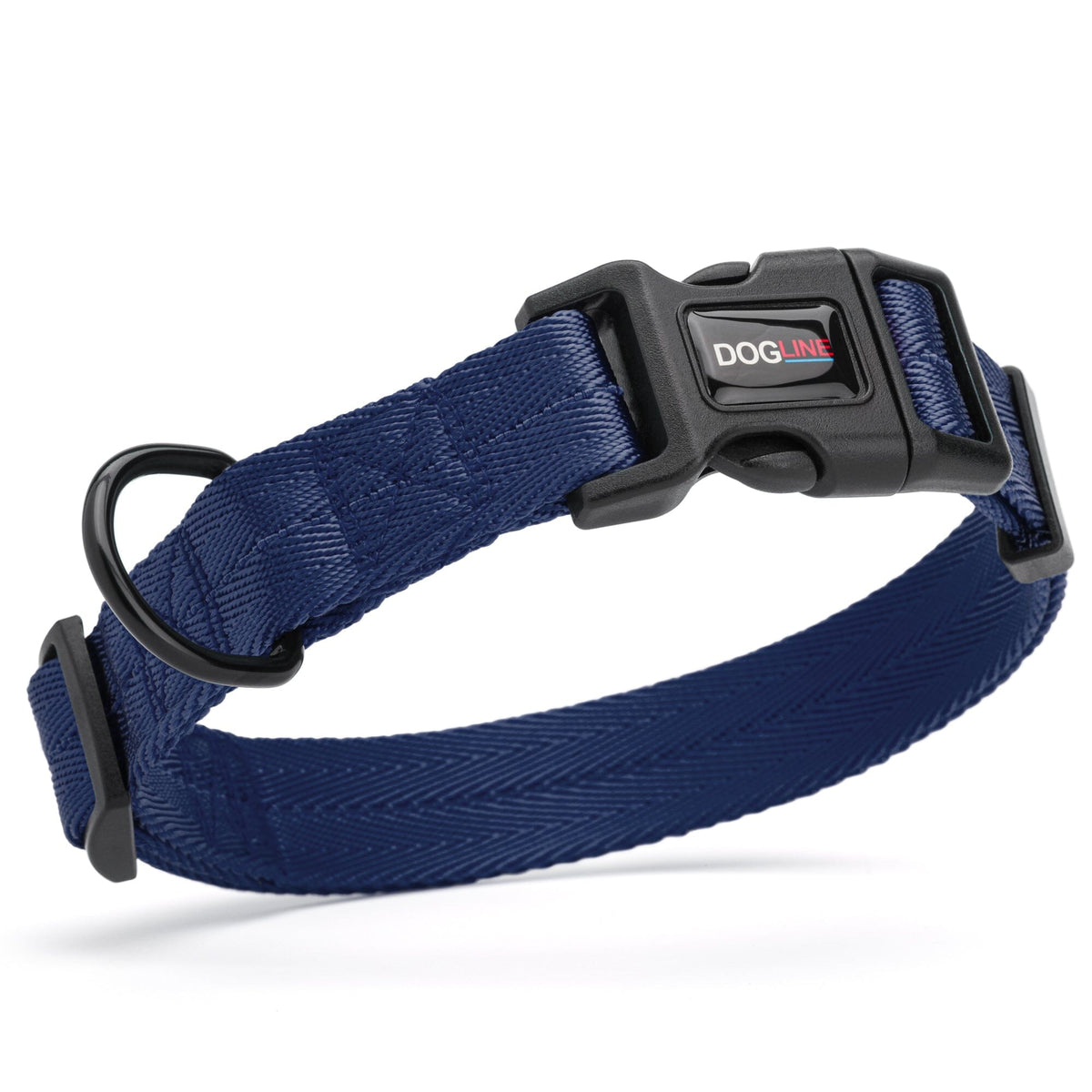 Dogline Nylon Flat Dog Collar