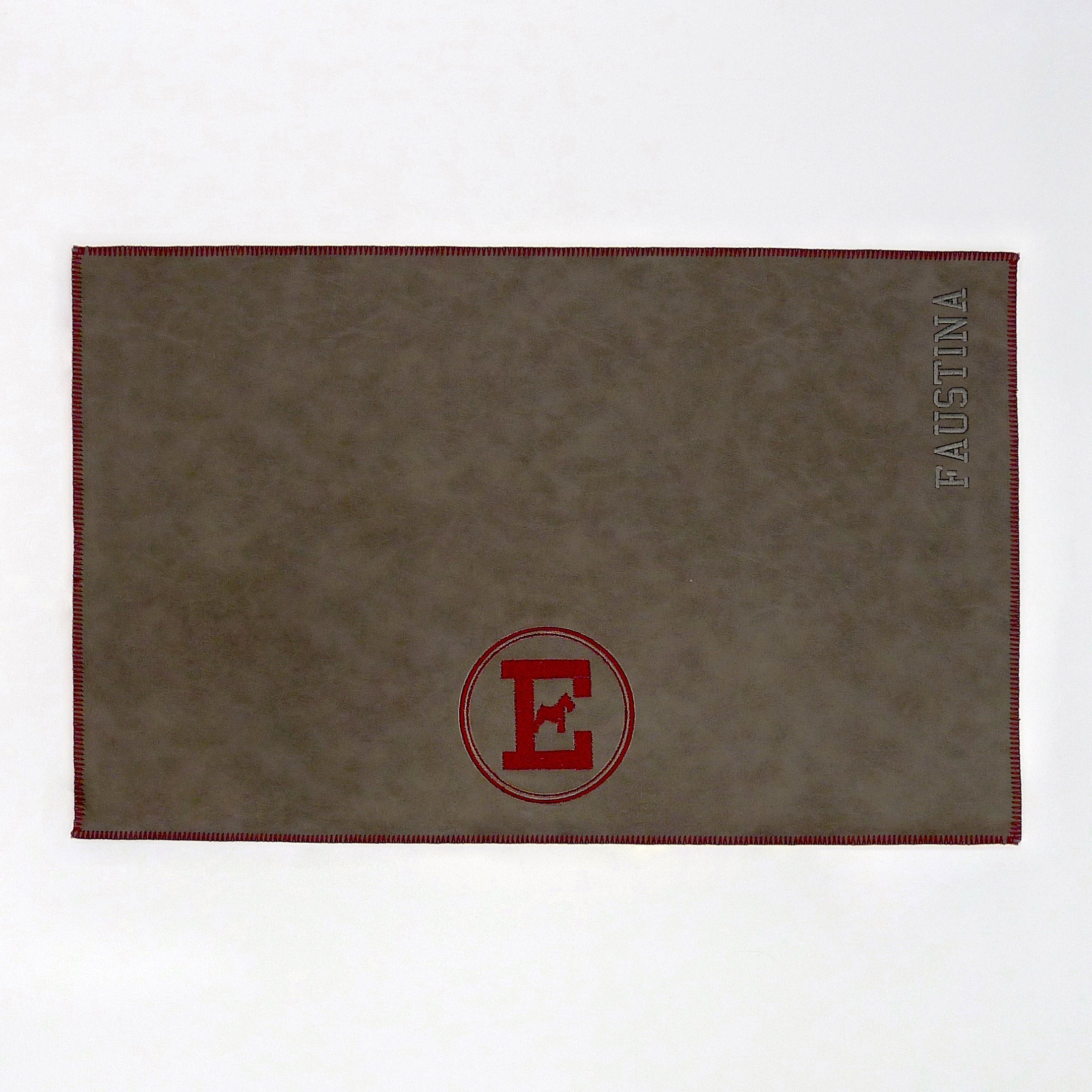 Wine Red-Bowl Mat