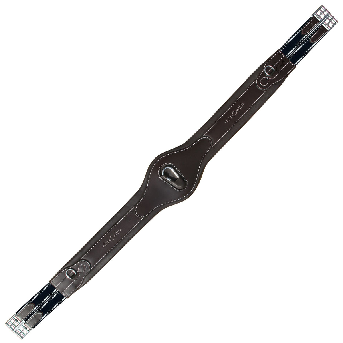 ExionPro Joint Over Lay Girth - Navy Blue Elastic with White Lines