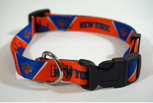 NBA New York Knicks Dog Collar by Hunter