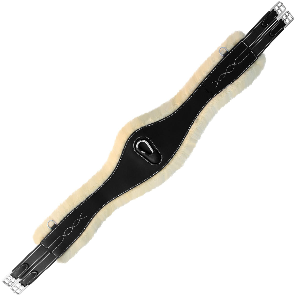 ExionPro Fancy Stitched Snap Over Lay Girth - Matching Elastic - HT Animal Supply