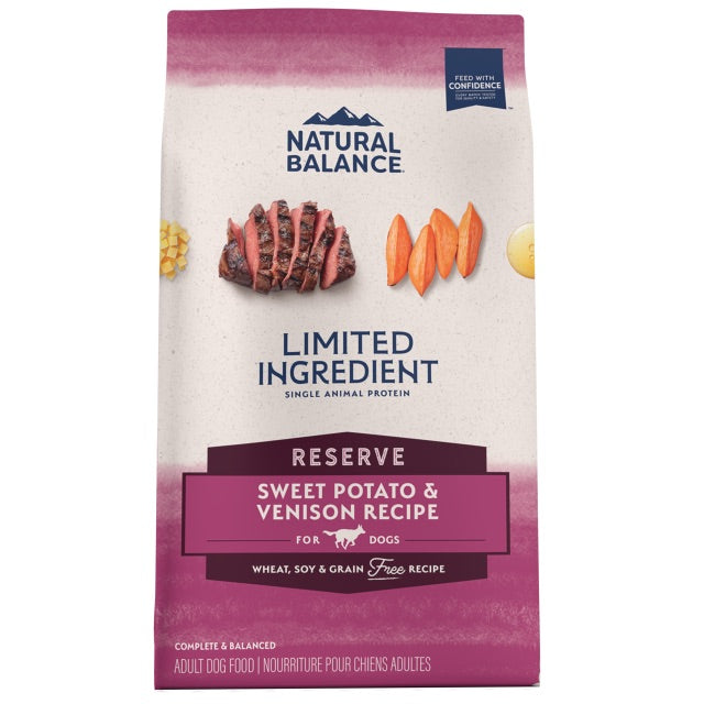 Natural Balance Limited Ingredient Venison & Sweet Potato Dry Dog Food