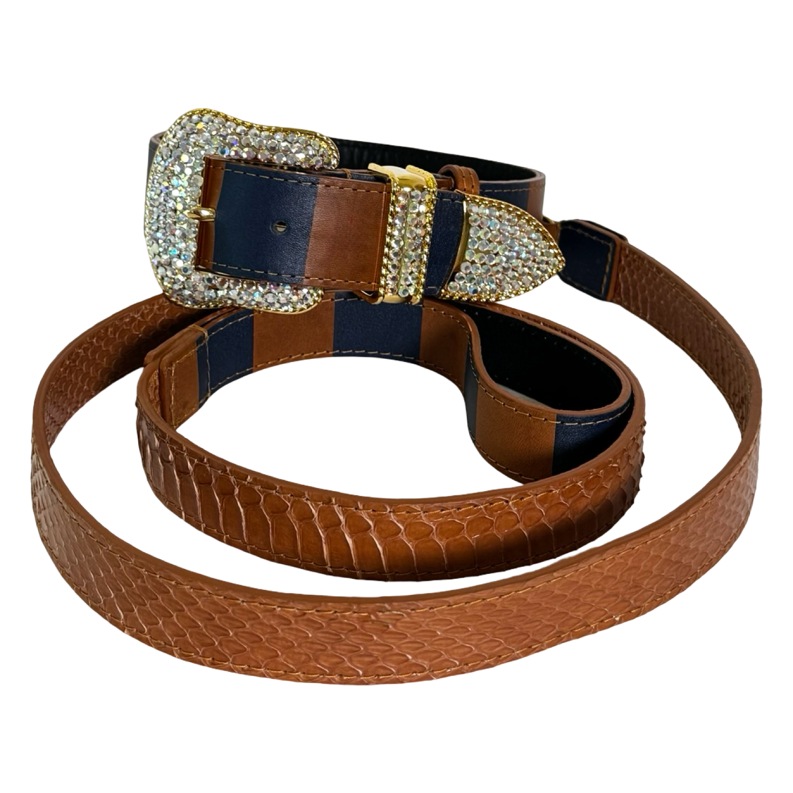 Allysa Payne Riviera Swarovski Crystal Edition Dog Collar & Leash Set