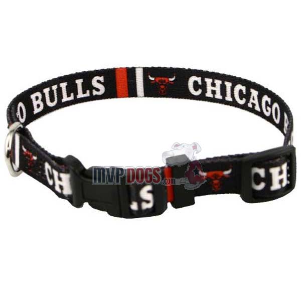 NBA Chicago Bulls Dog Collar by Hunter