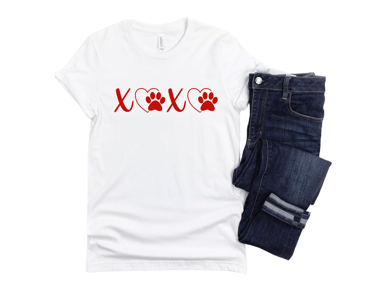 XOXO Shirt People Shirts Printed Tshirt Human Dog Gear Unisex
