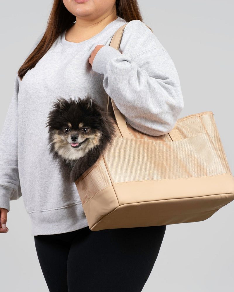 Beige Pet Tote Bag - HT Animal Supply