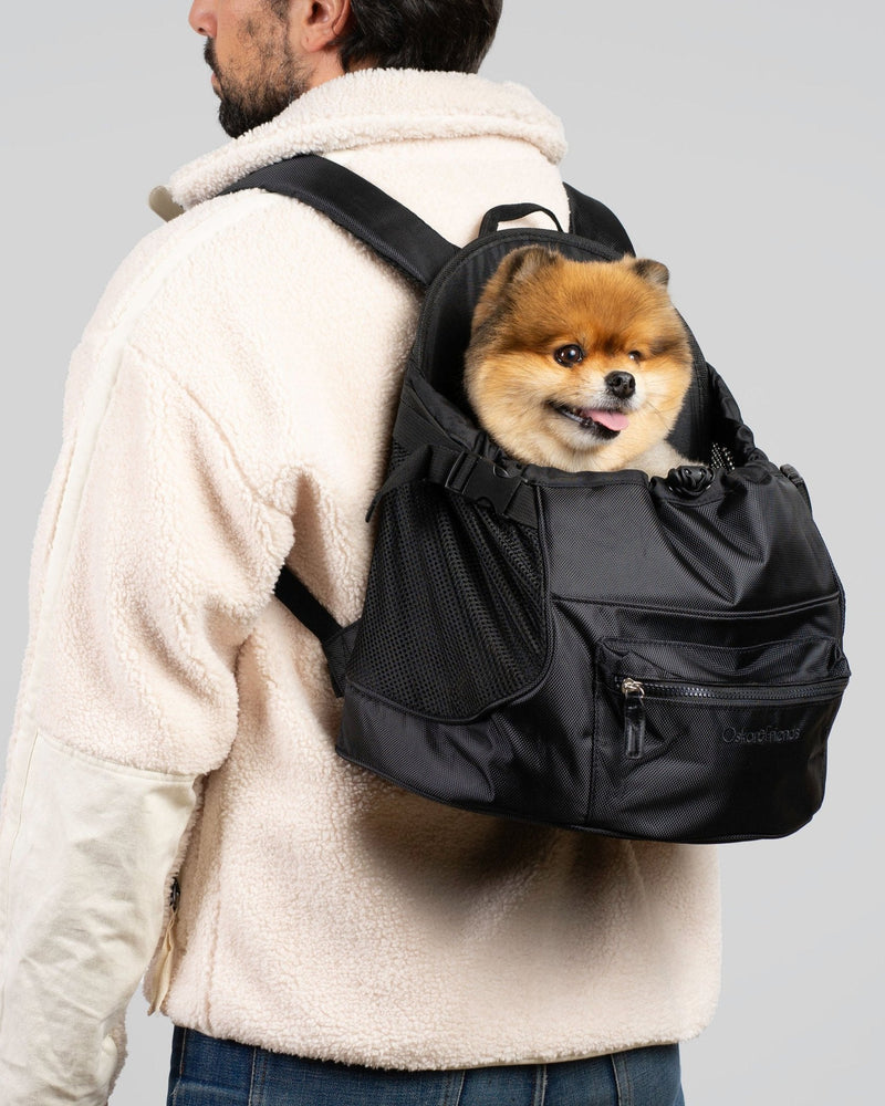 Premium All-Black Pet Backpack - HT Animal Supply
