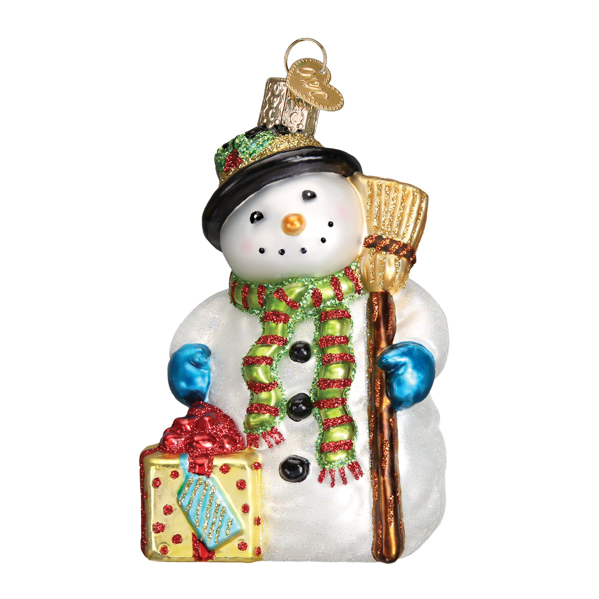 Gleeful Snowman Ornament