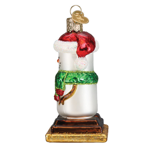 Smores Snowman Ornament