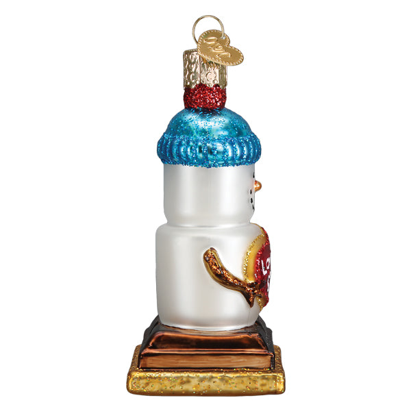 Love You Smore Snowman Ornament