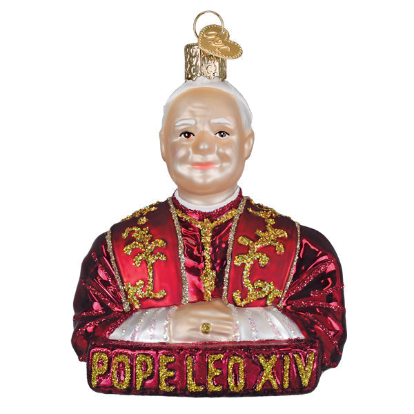 Old World Christmas: Pope Leo Xiv Christmas Ornament