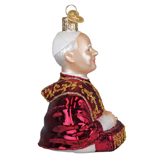 Old World Christmas: Pope Leo Xiv Christmas Ornament