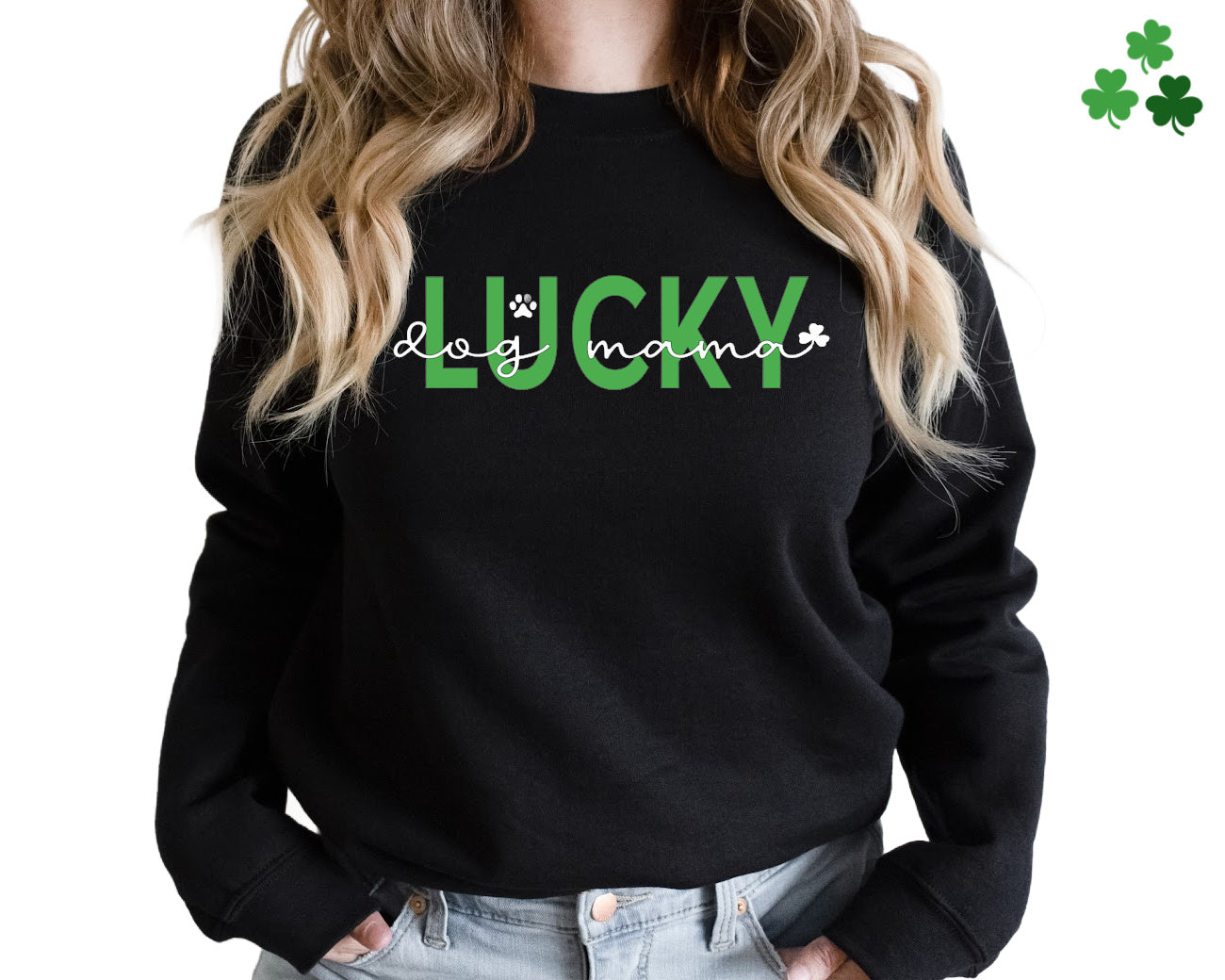 St. Patrick's Day Sweatshirt Unisex Crew Neck Crewneck Sweatshirt Holiday Shirt People Shirt