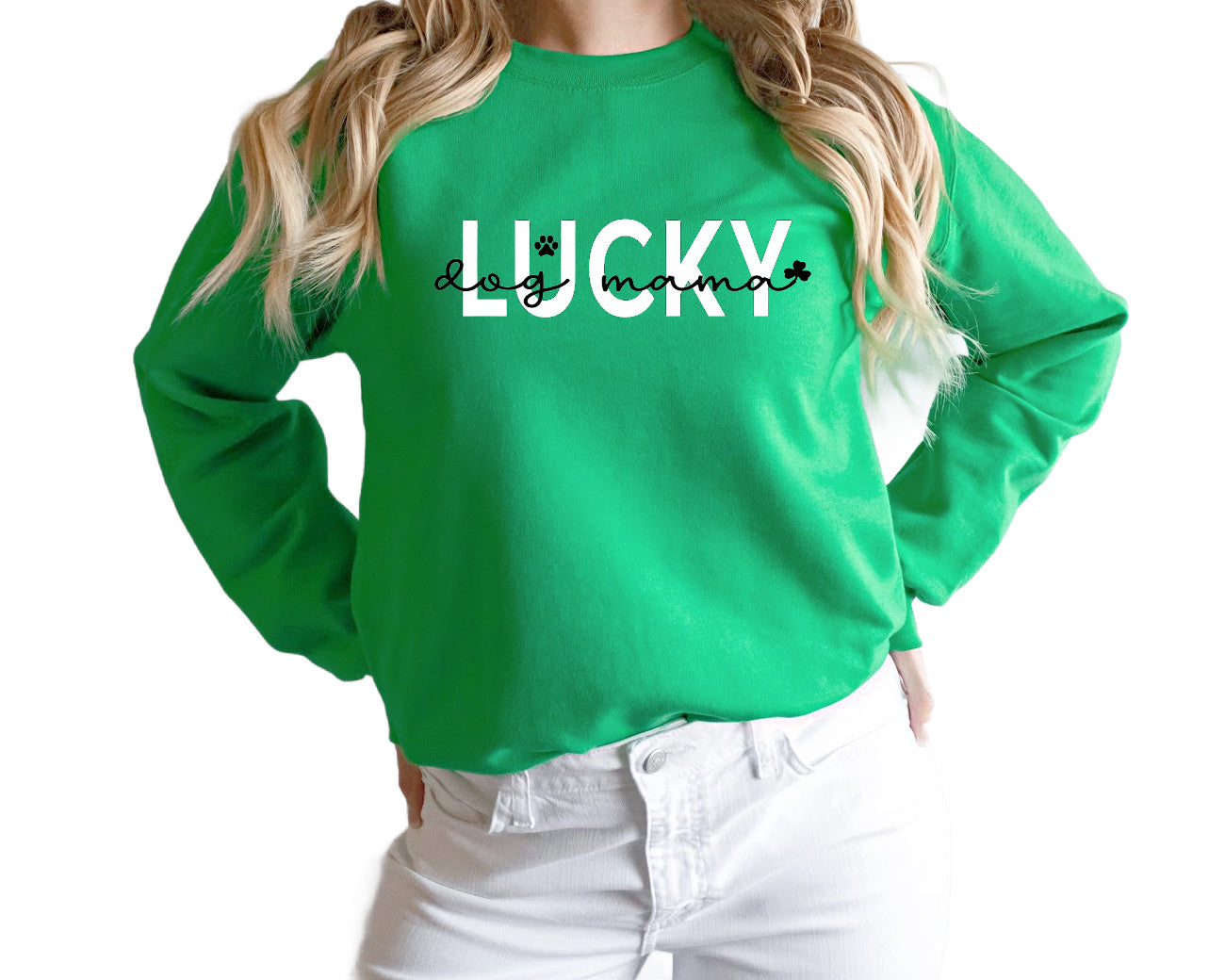 St. Patrick's Day Sweatshirt Unisex Crew Neck Crewneck Sweatshirt Holiday Shirt People Shirt
