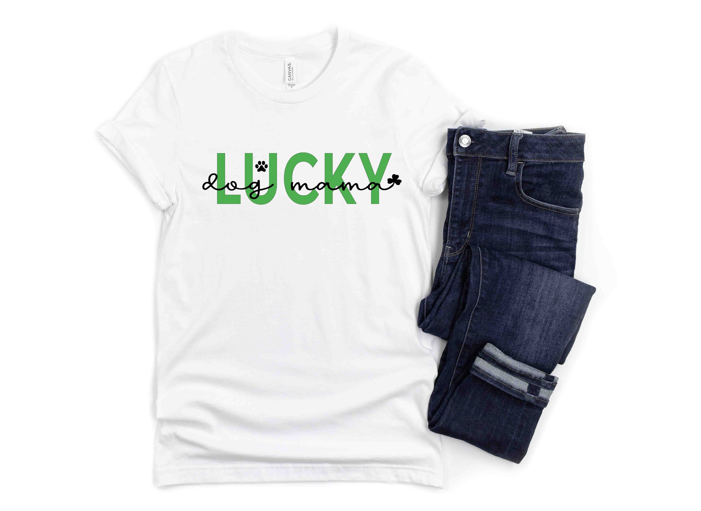 St Patricks Day Shirt People Shirts Printed Tshirt Human Dog Gear St Paddys Day