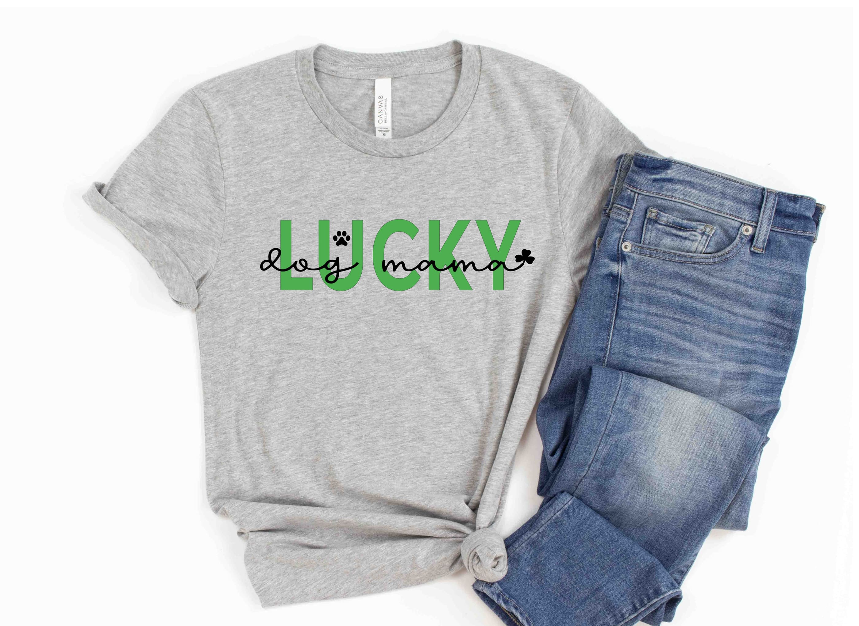 St Patricks Day Shirt People Shirts Printed Tshirt Human Dog Gear St Paddys Day
