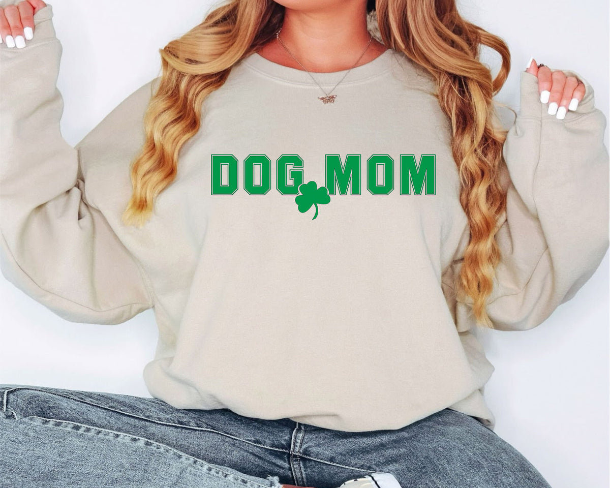 St. Patricks Day Dog Mom Sweatshirt