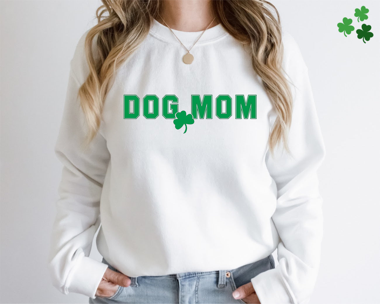 St. Patrick's Day Dog Mom Sweatshirt