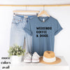 People Shirts Printed Tshirt Human Dog Gear Unisex T-shirt Person WEEKENDS, COFFEE & DOGS