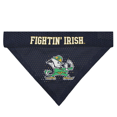 NCAA Notre Dame Reversible Pet Bandana - HT Animal Supply