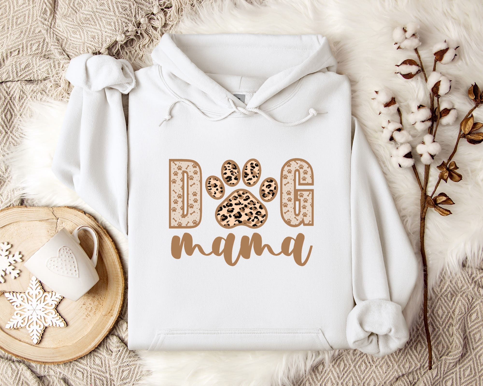 People Shirt Sweatshirt Unisex Crew Neck Crewneck Sweatshirt Hoodie DOG MAMA