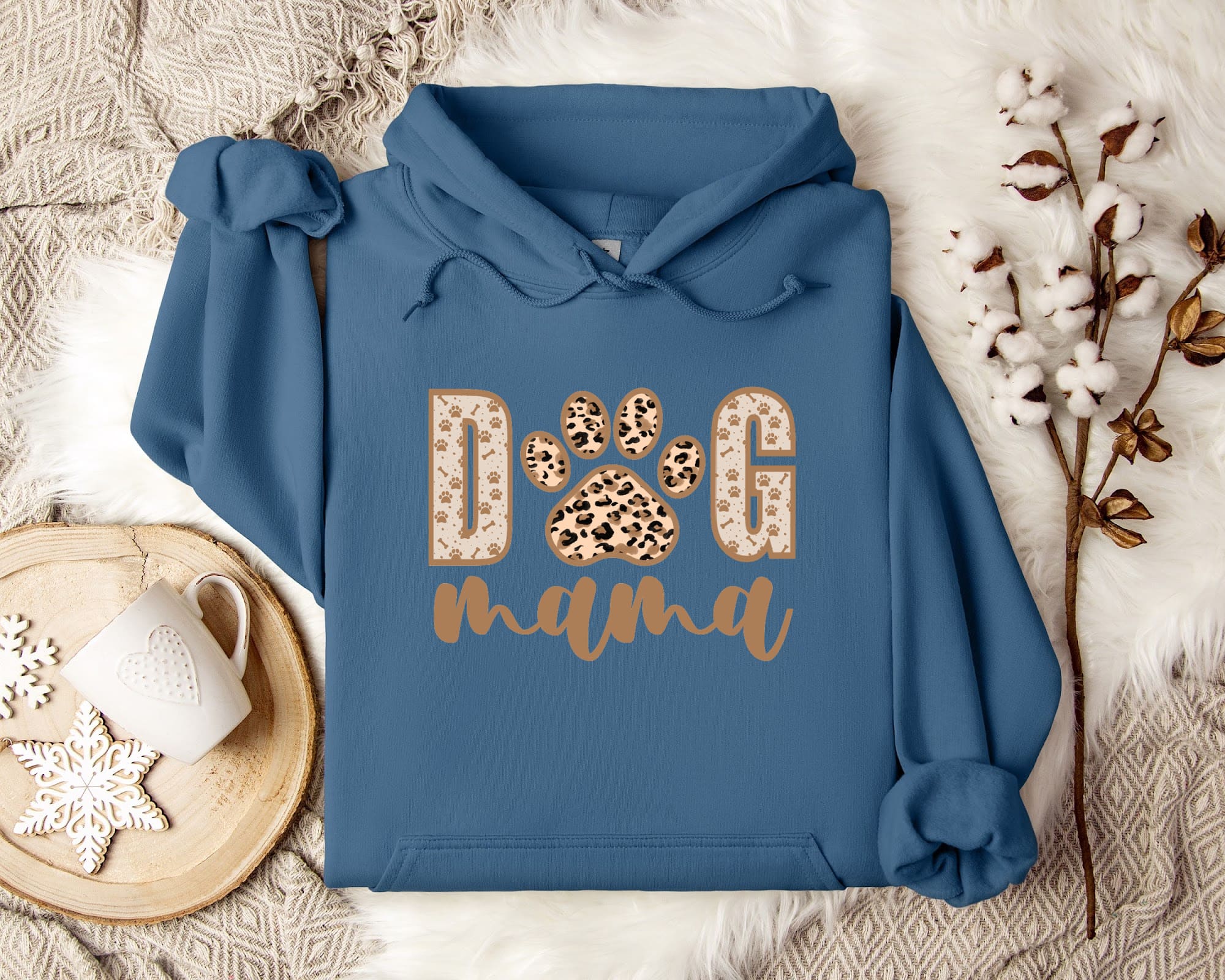 People Shirt Sweatshirt Unisex Crew Neck Crewneck Sweatshirt Hoodie DOG MAMA