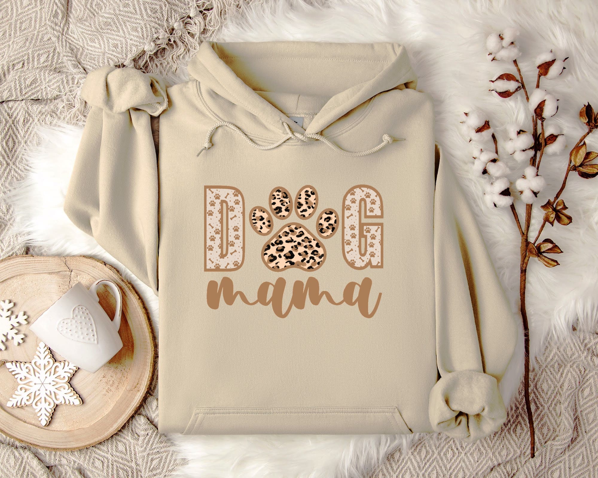 People Shirt Sweatshirt Unisex Crew Neck Crewneck Sweatshirt Hoodie DOG MAMA