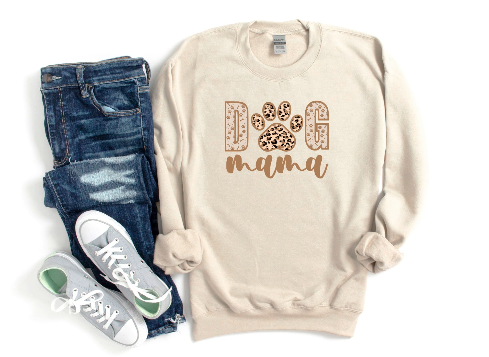 Shirt People Sweatshirt Unisex Crew Neck People Apparel People Shirt DOG MAMA