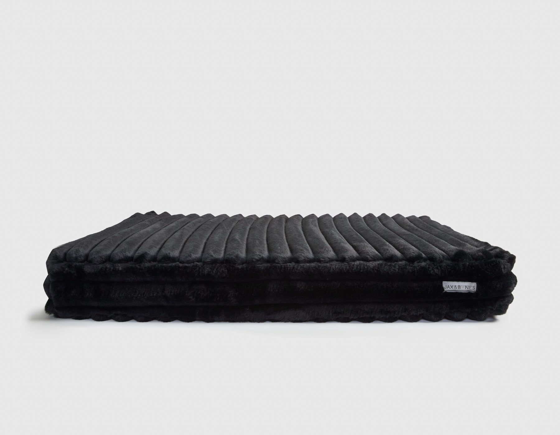 Corduroy Black Big Dog XL Ortho Pillow