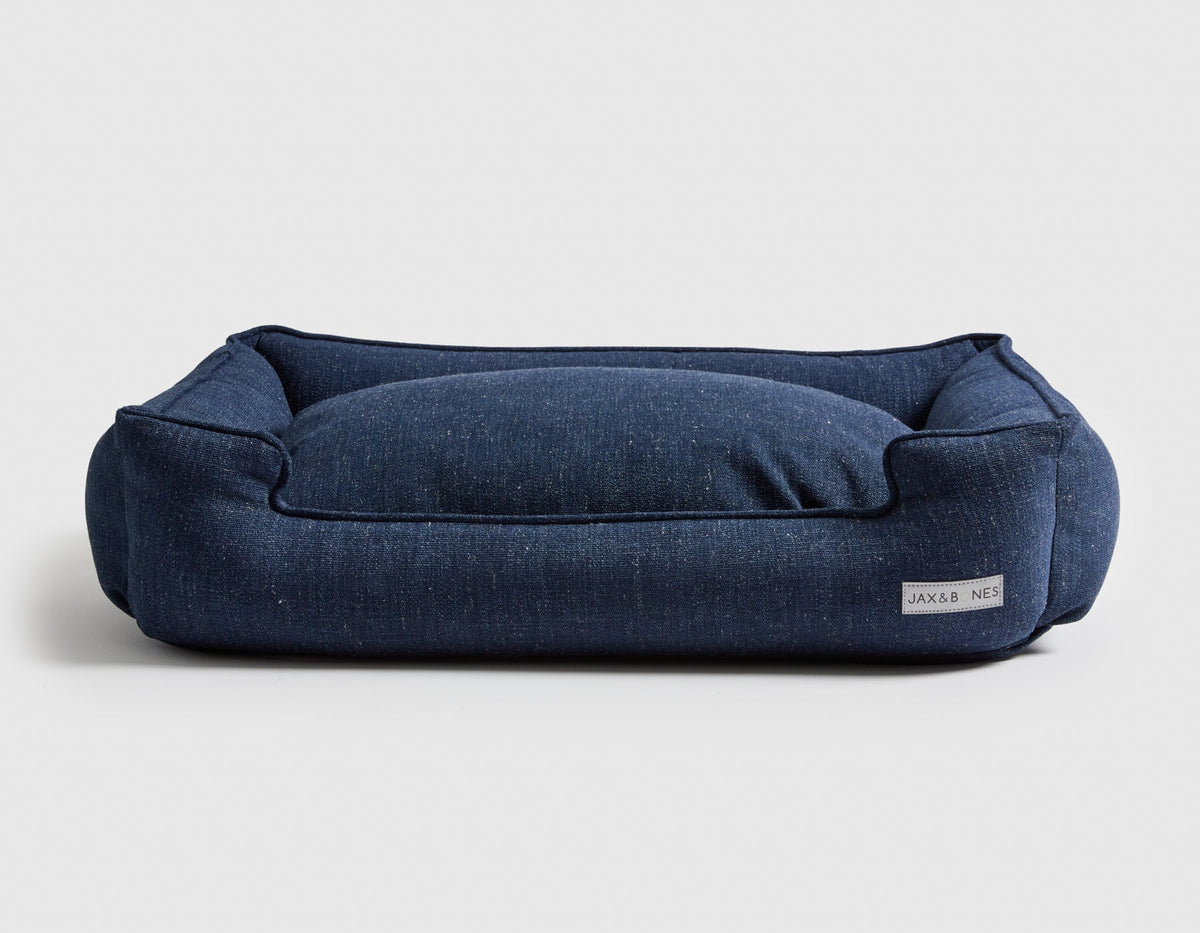 Warby Navy Lounge Bed