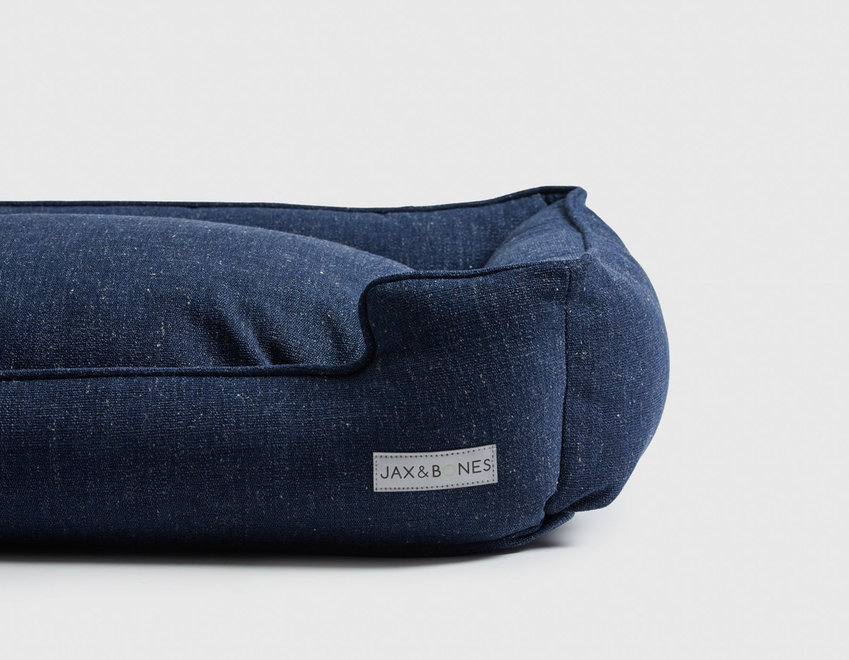 Warby Navy Lounge Bed