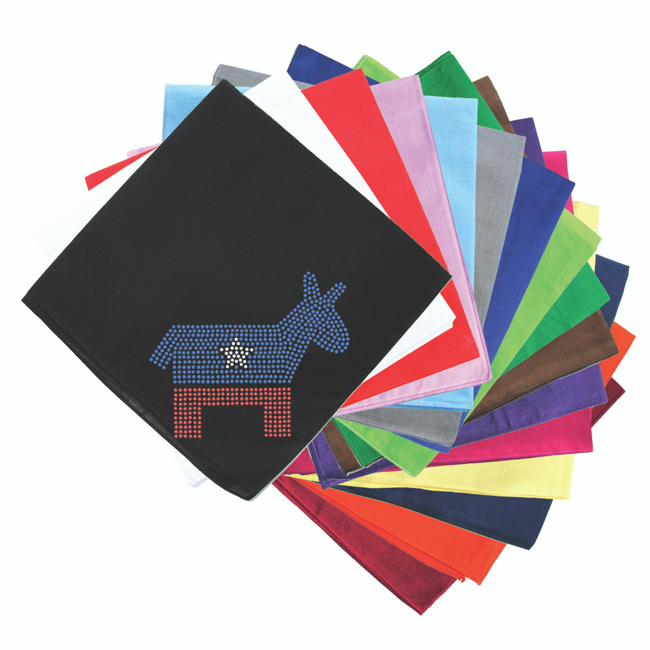 Patriotic Donkey - Bandanna