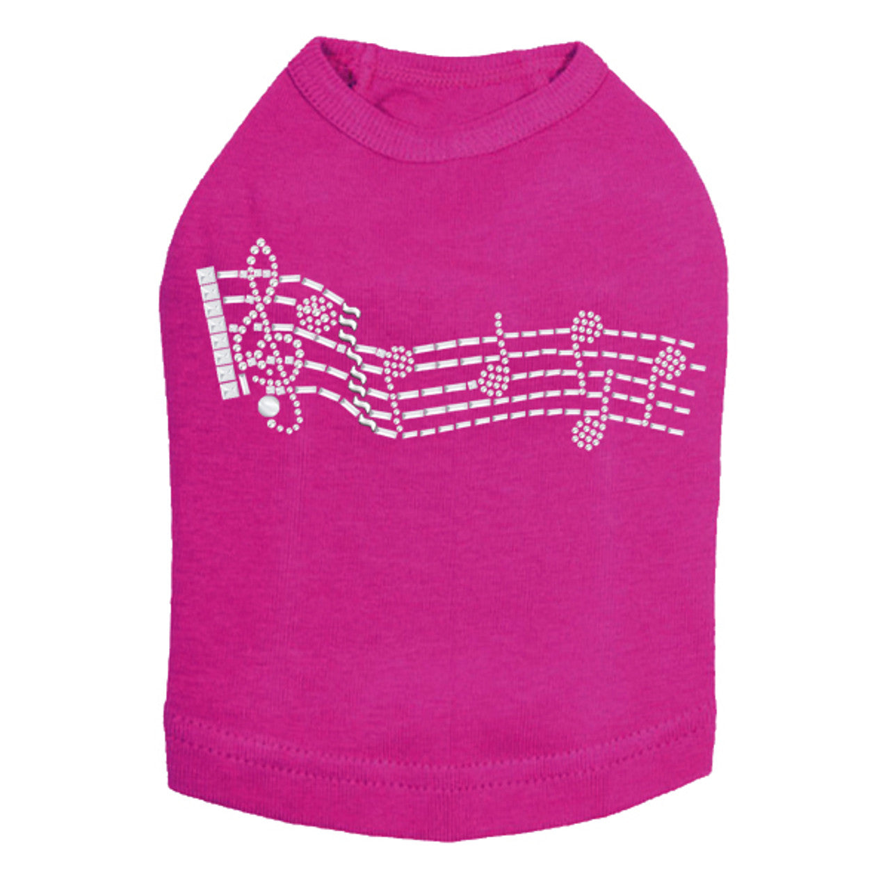 Music Notes - Dog Tank