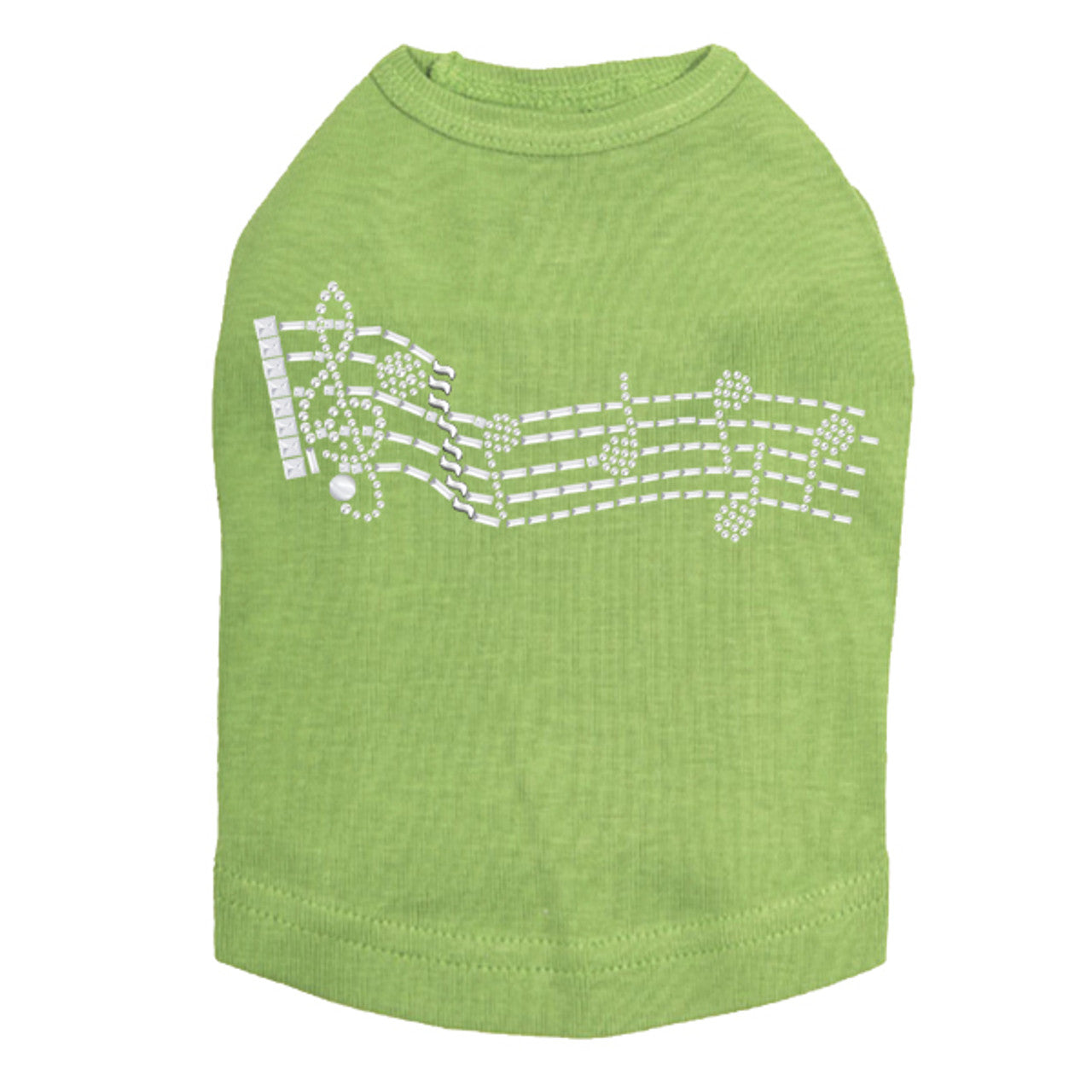 Music Notes - Dog Tank