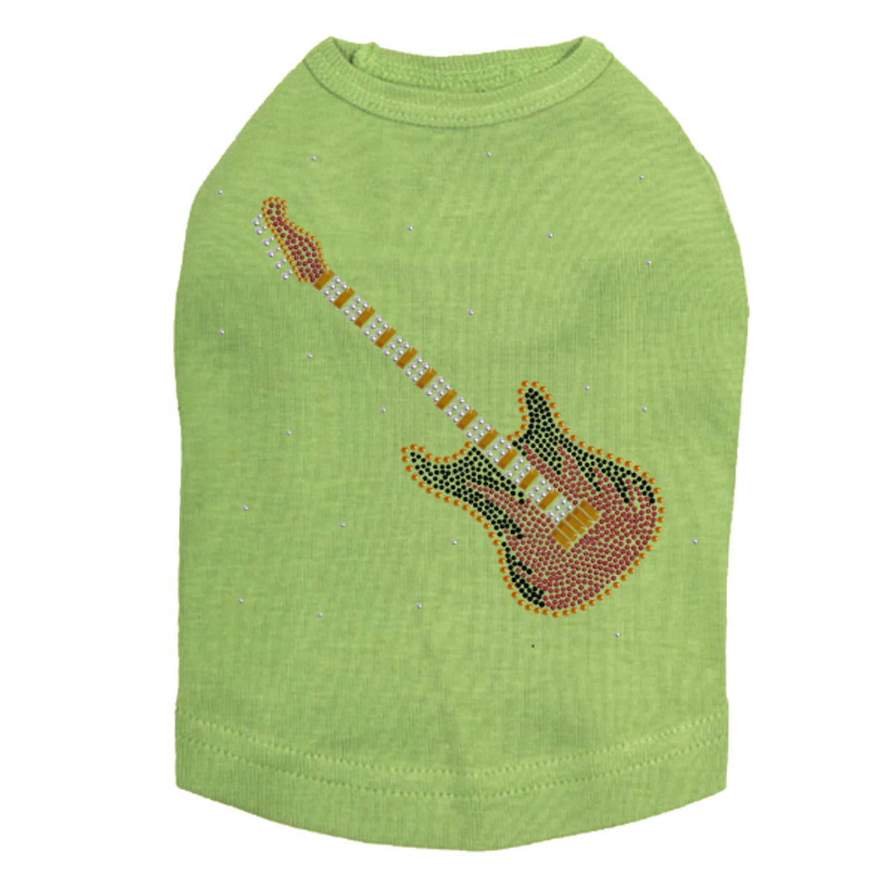 Guitar (Red & Gold) - Dog Tank