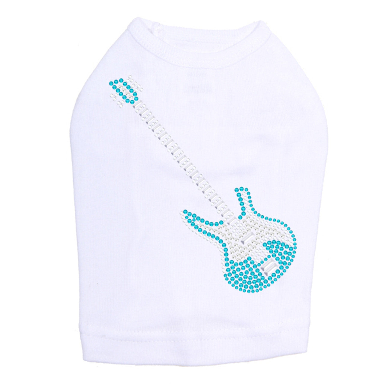 Guitar (Blue Austrian crystal) - Dog Tank