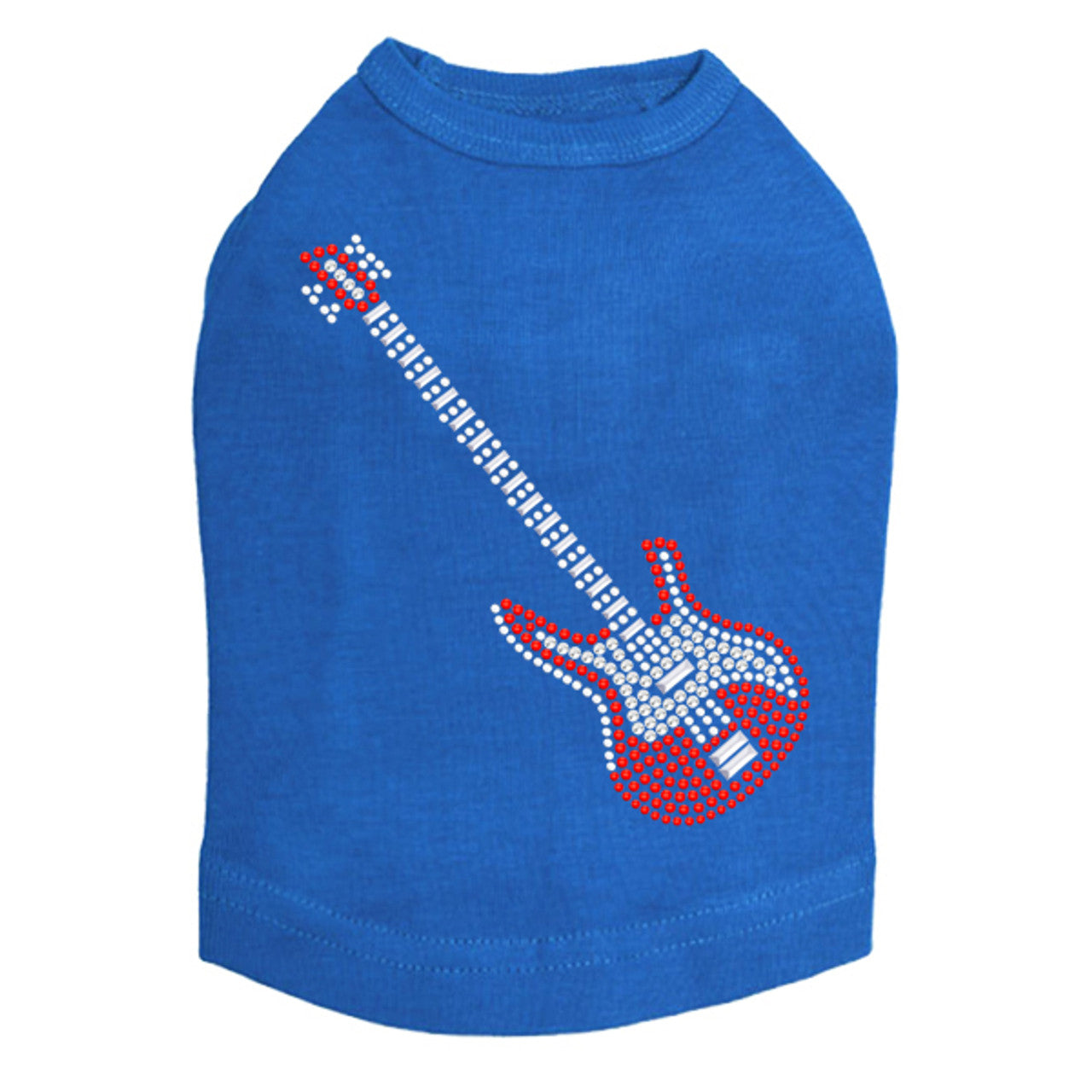 Guitar (Red Austrian crystal) - Dog Tank