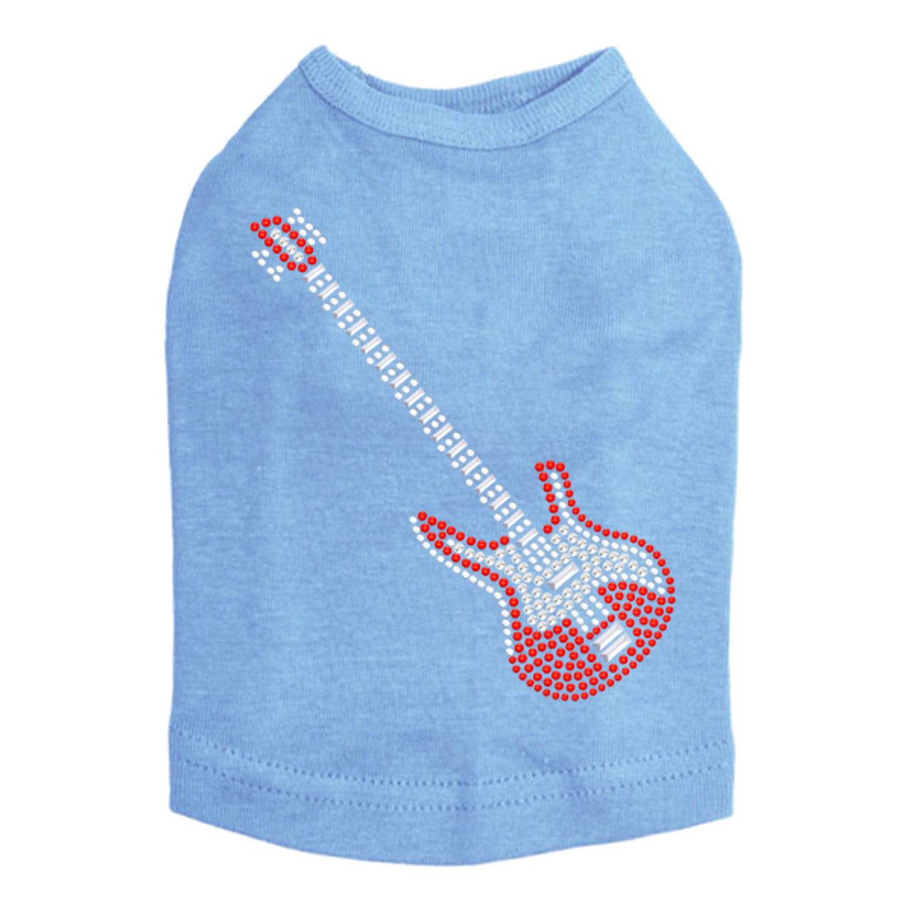 Guitar (Red Austrian crystal) - Dog Tank