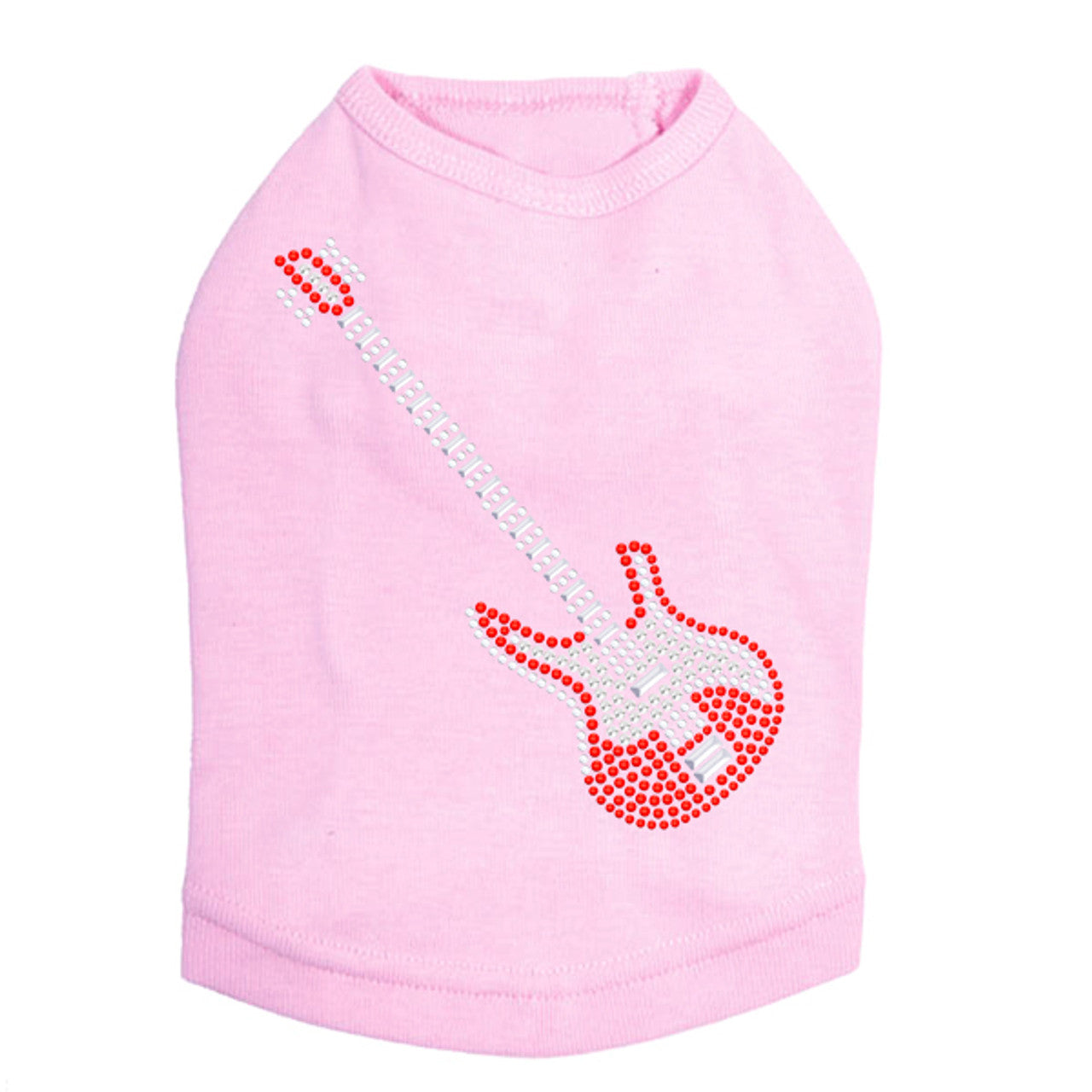 Guitar (Red Austrian crystal) - Dog Tank