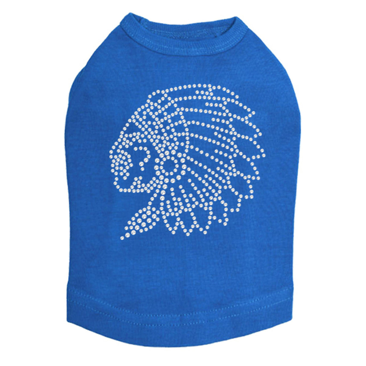 Indian (Rhinestone) - Dog Tank