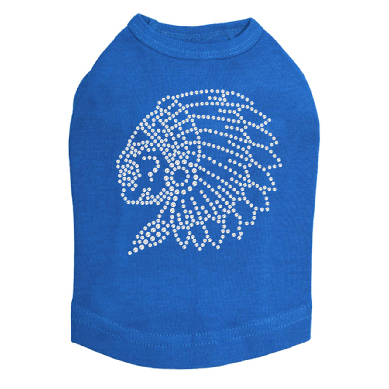 Indian (Rhinestone) - Dog Tank