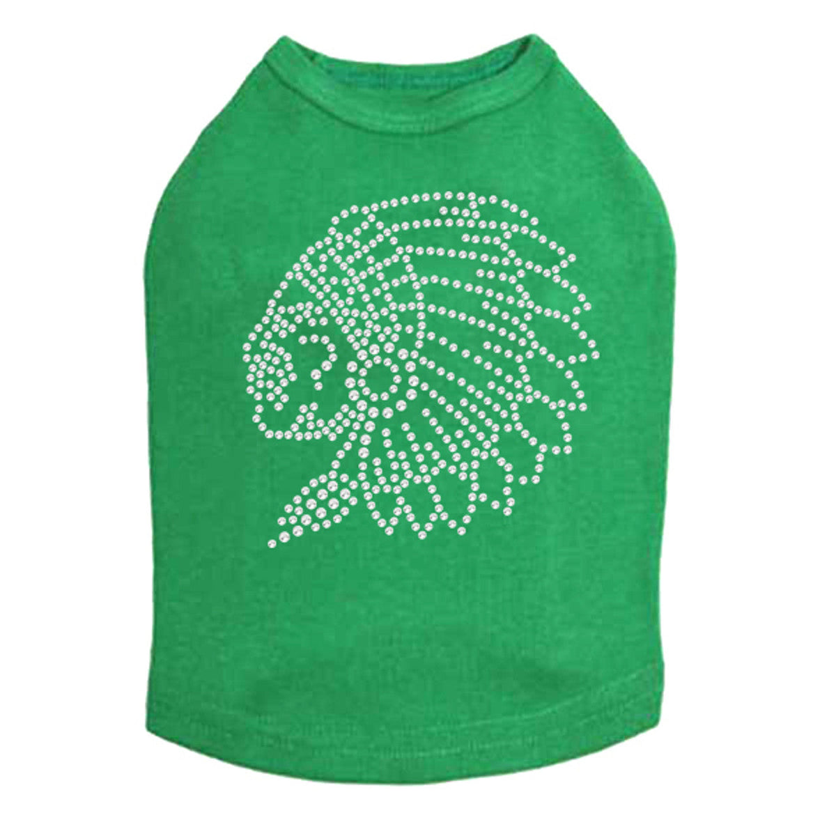 Indian (Rhinestone) - Dog Tank
