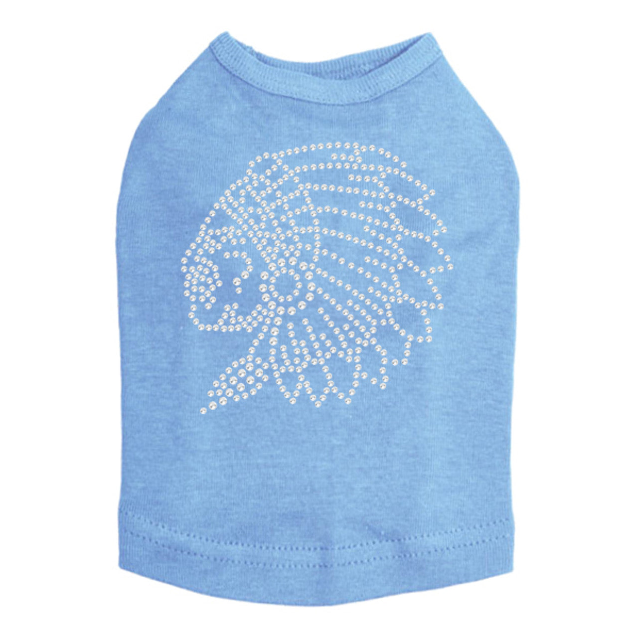 Indian (Rhinestone) - Dog Tank