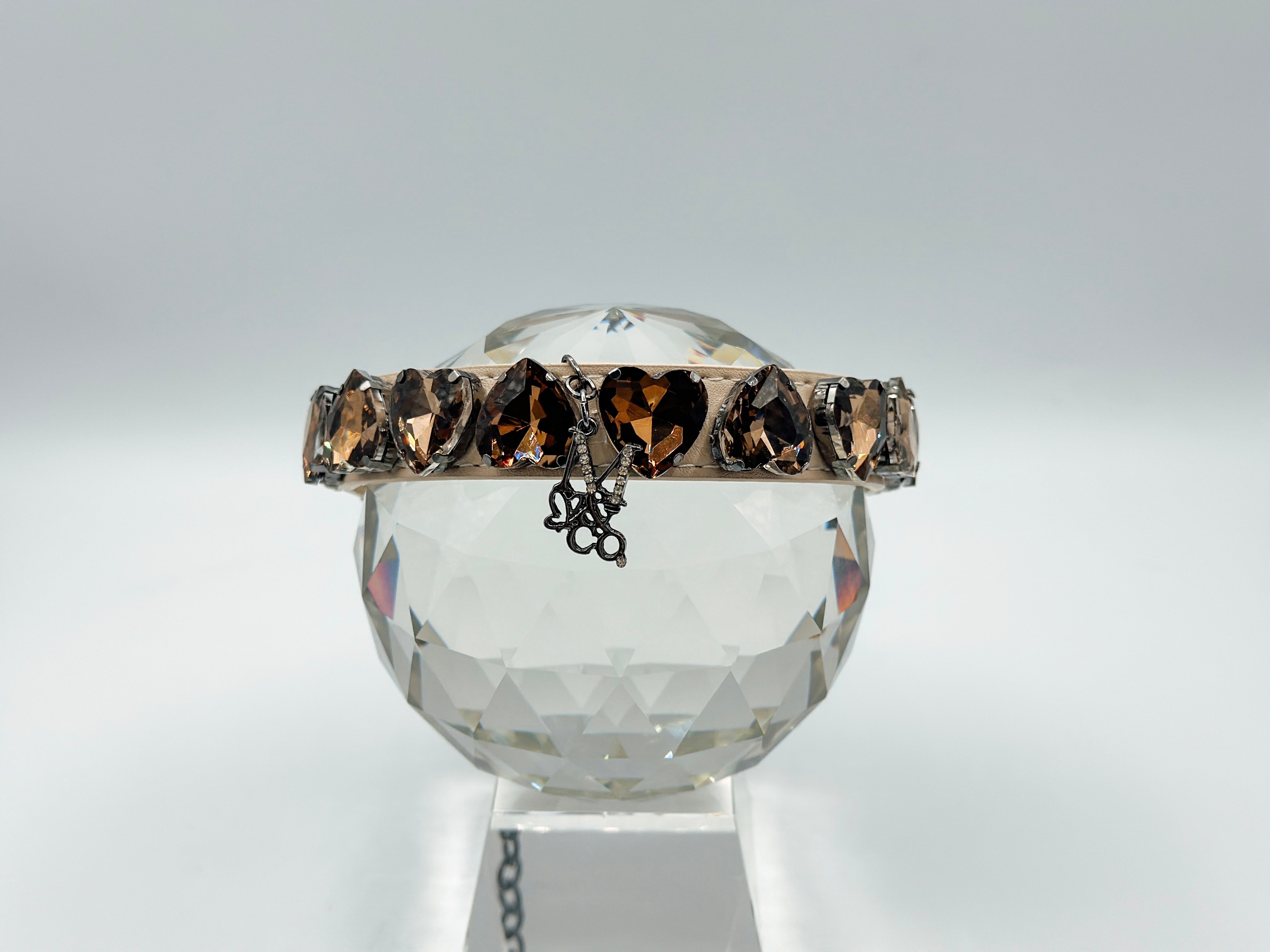 Gem Necklace: Espresso