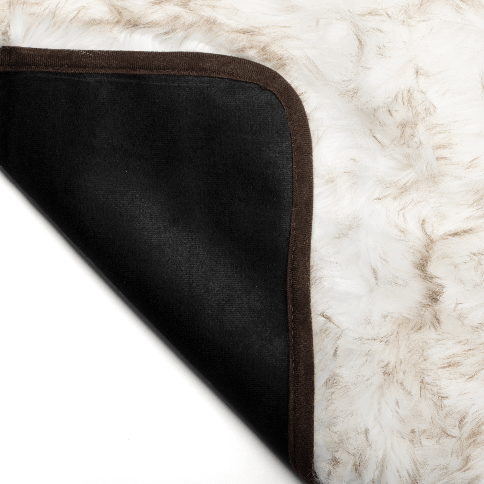 PupProtector Waterproof Bed Runner White with Brown Accents