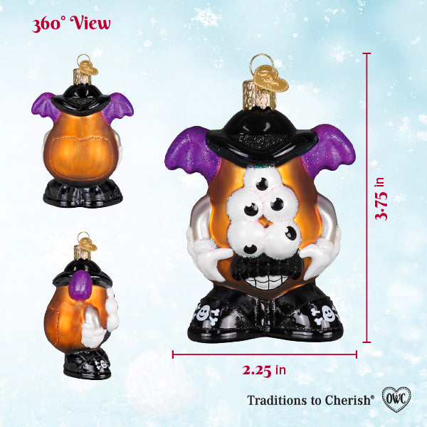 Old World Christmas: Halloween Mr. Potato Head Christmas Ornament