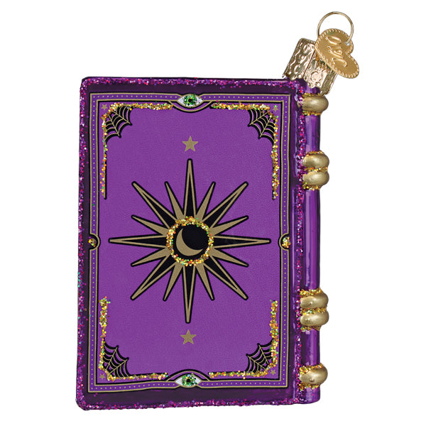 Old World Christmas: Book Of Spells Christmas Ornament