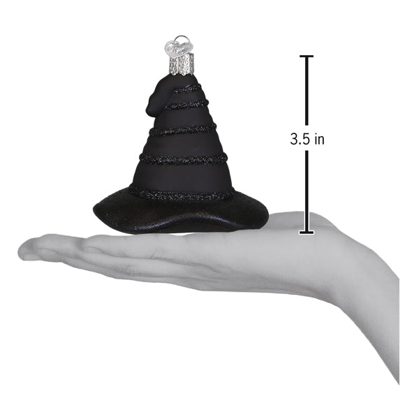 Old World Christmas: The Green Witchs Hat Christmas Ornament