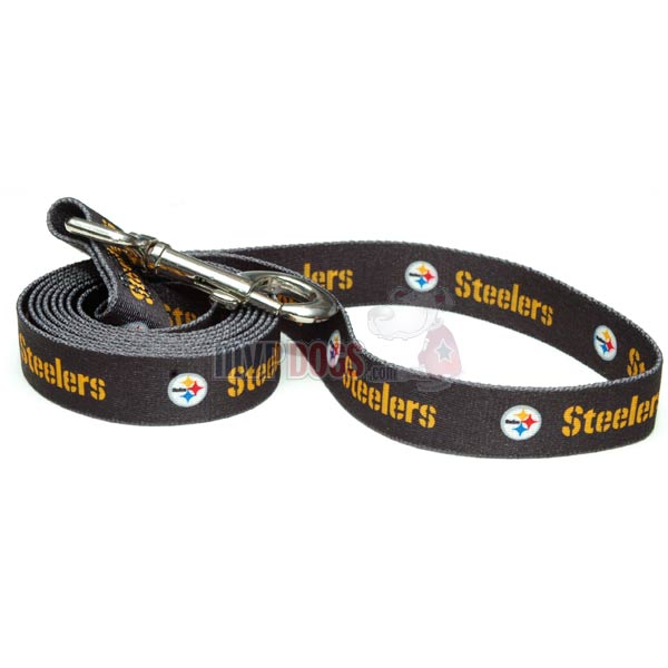 NFL Pittsburgh Steelers Dog Leash by Hunter
