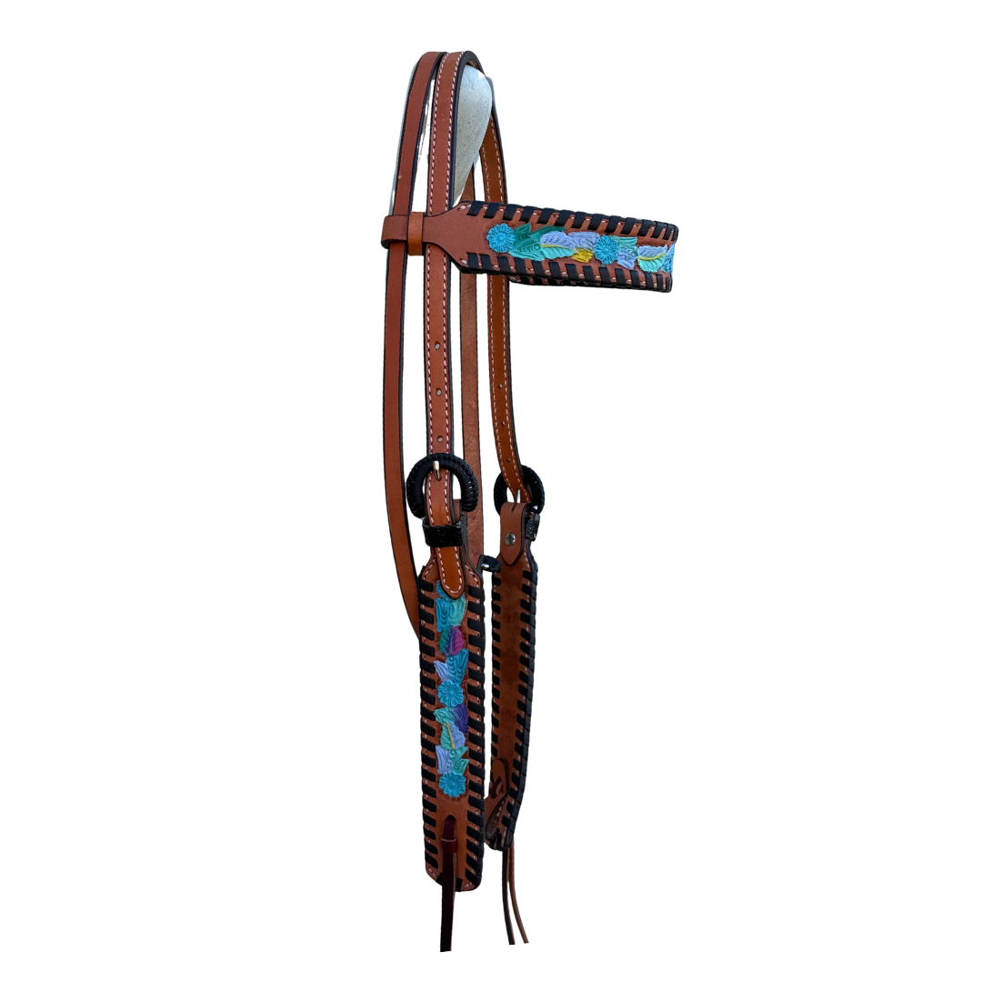 2012 Neon Cowgirl 1-1/2" Browband headstall